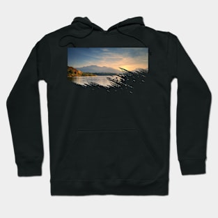 Autumn lake mountain Hoodie